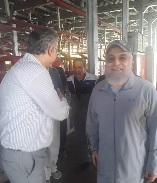 عکس حسن روحانی در کوه