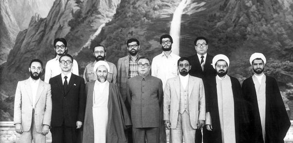 عکس حسن روحانی در کوه