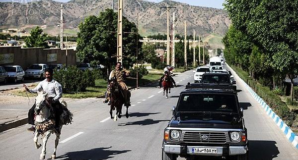 عکس حسن روحانی در کوه