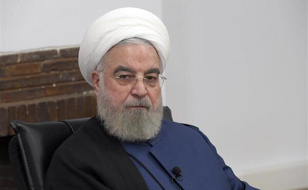 عکس حسن روحانی در جبهه