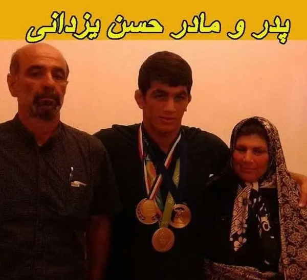 عکس حسن یزدانی و همسرش