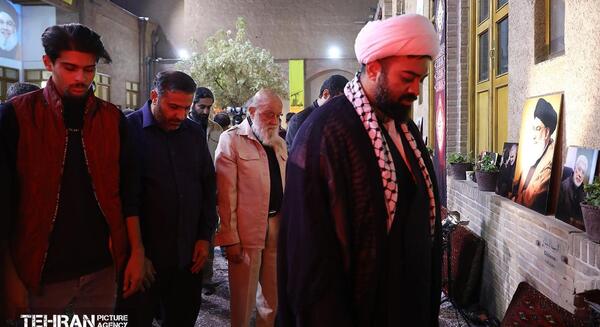 عکس حسن نصرالله در تهران