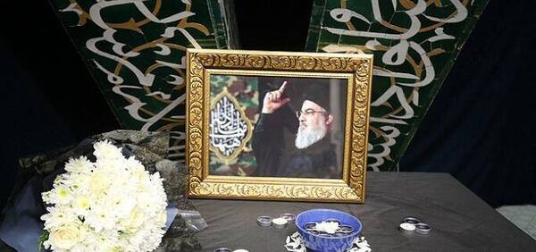 عکس حسن نصرالله در تهران