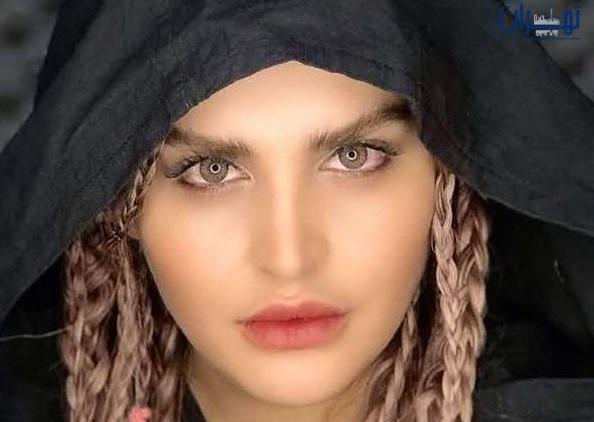 عکس حسنا در فیلم تازه عروس