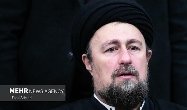 عکس حسن خمینی و همسرش