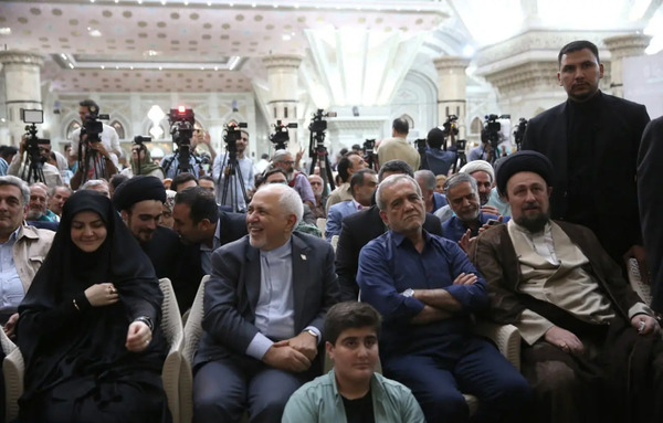 عکس حسن خمینی و پزشکیان