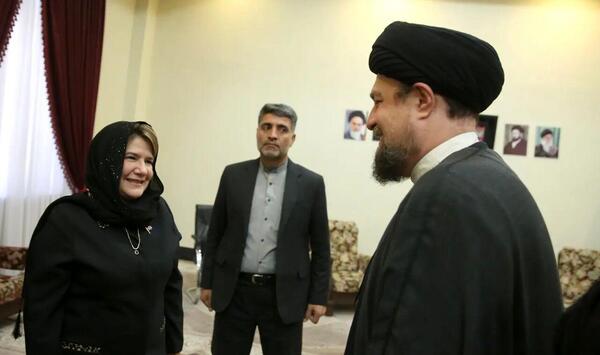 عکس همسر سید حسن خمینی