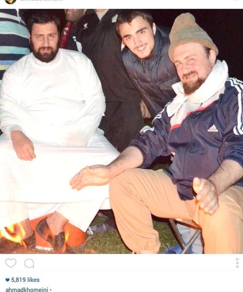 عکس سید حسن خمینی در عروسی