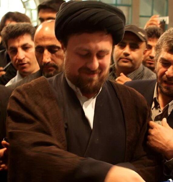 عکس سید حسن خمینی در عروسی