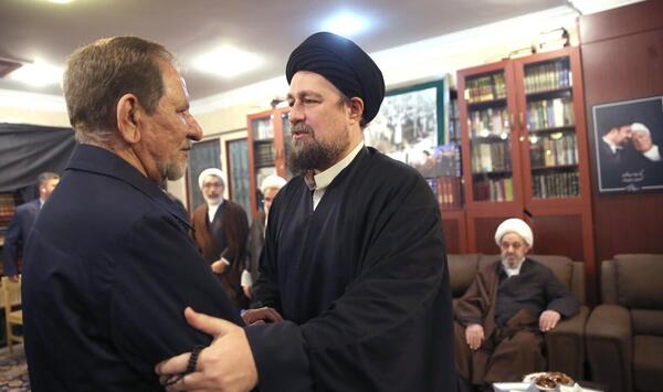 عکس سید حسن خمینی در عروسی