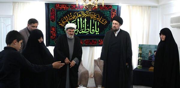 عکس سید حسن خمینی در عروسی