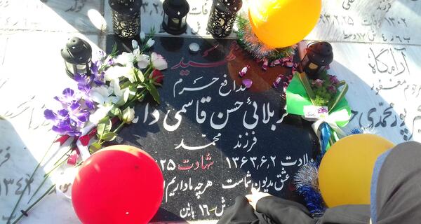 عکس شهید حسن قاسمی دانا