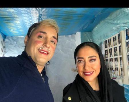عکس حسن کچل در هشتگ خاله سوسکه