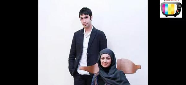 عکس حسین مهری و همسرش