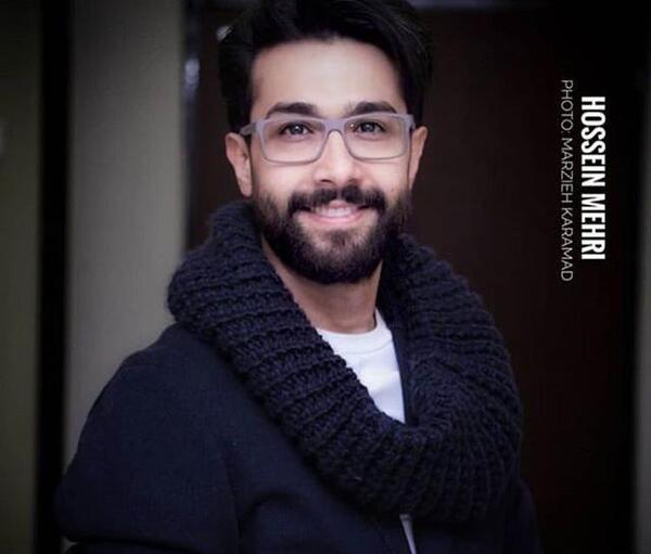 عکس حسین مهری و همسرش