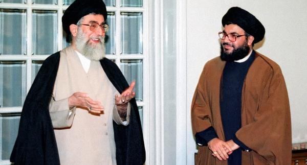 عکس سید حسن نصرالله و خامنه ای برای پروفایل