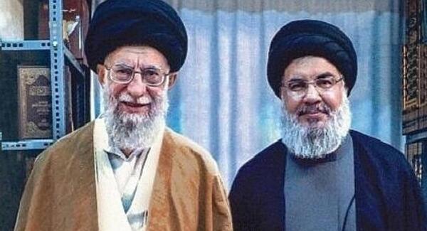عکس سید حسن نصرالله و خامنه ای برای پروفایل