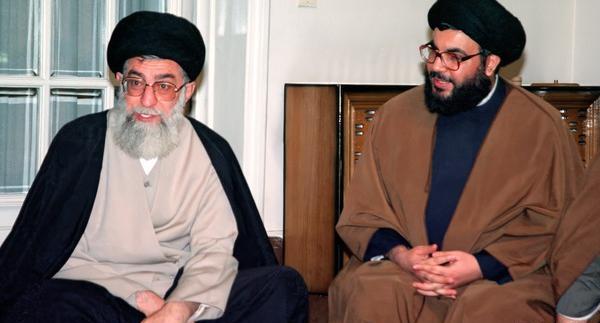 عکس سید حسن نصرالله و خامنه ای برای پروفایل
