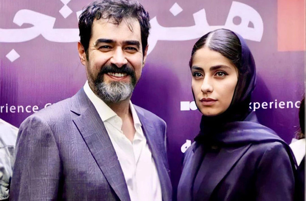 عکس حسین اکبری مجری و همسرش