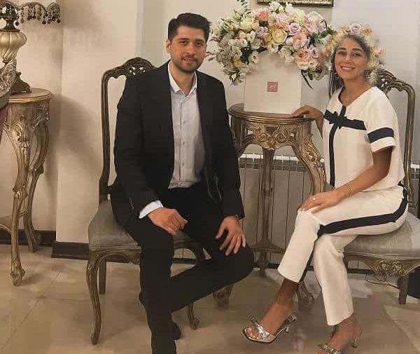 عکس همسر حسین اکبری