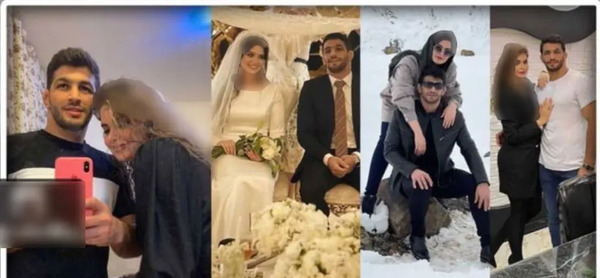 عکس همسر حسین اکبری مجری