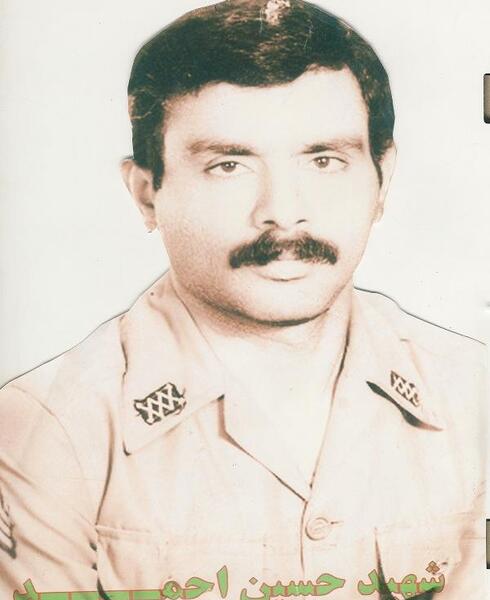 عکس شهید حسین احمدی