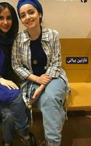 عکس امیر حسین آرمان با نازنین بیاتی