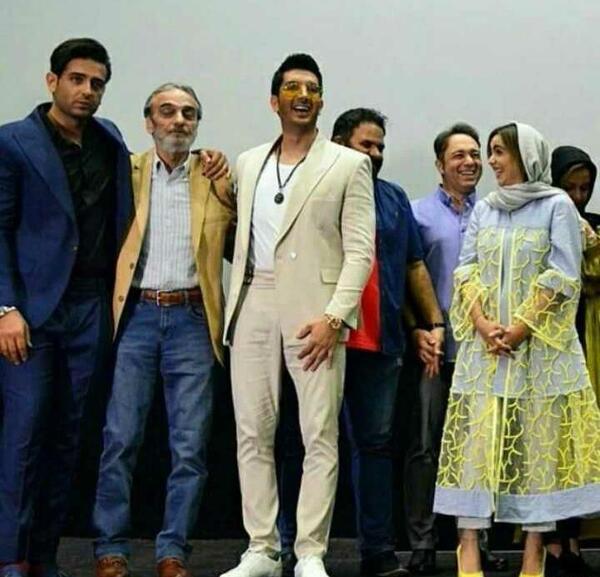 عکس امیر حسین آرمان با نازنین بیاتی