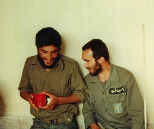 عکس حاج حسین خرازی