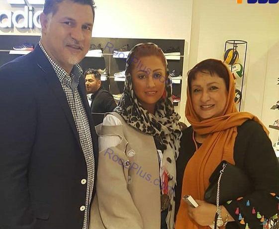 عکس جدید حسین رضازاده و همسرش