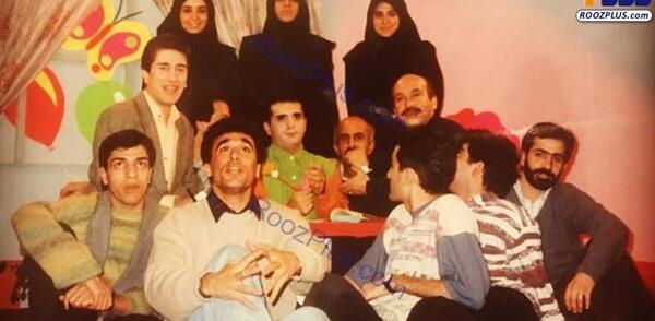 عکس حسین رفیعی قبل از کاشت مو