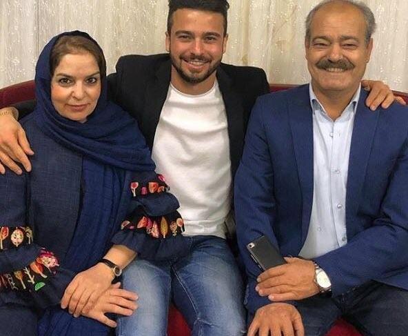 عکس حسین رفیعی و همسر