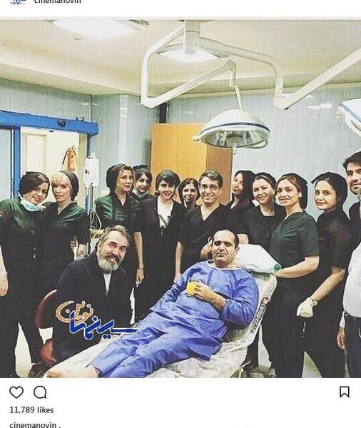عکس همسر حسین رفیعی