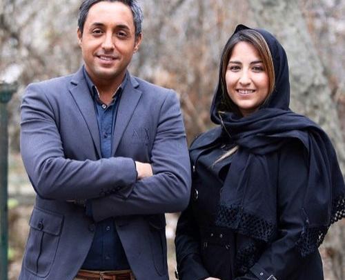 عکس امیر حسین رستمی و همسرش