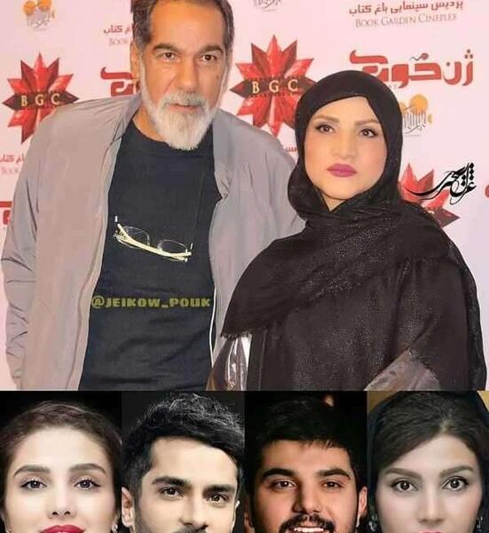 عکس حسین سهیلی زاده و همسرش