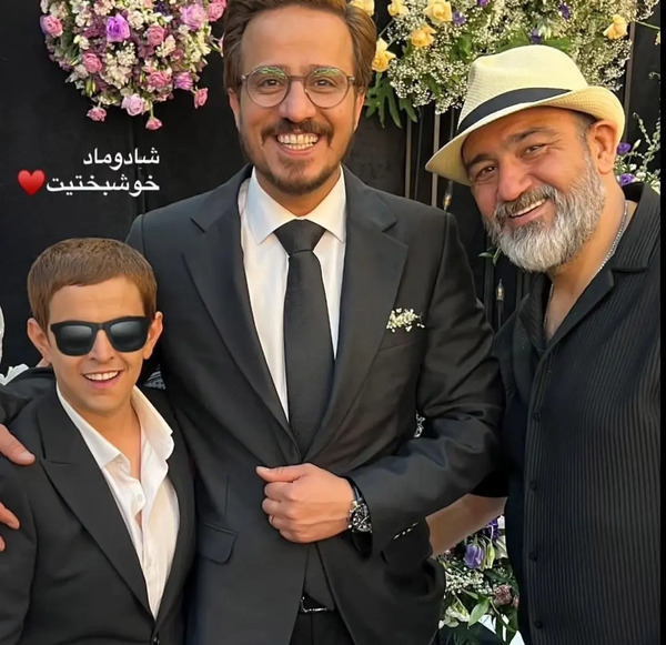 عکس عروسی حسین سلیمانی بازیگر