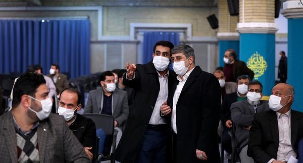 عکس حسین طاهری با پزشکیان