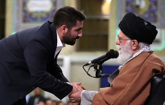 عکس حسین طاهری با پزشکیان