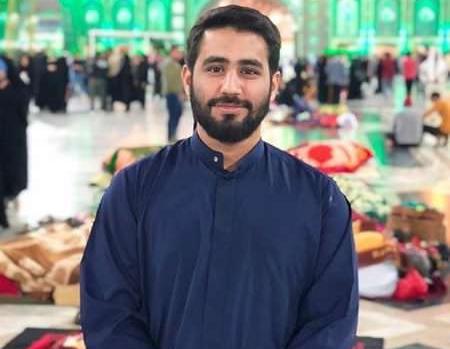 عکس حسین طاهری با پدرش