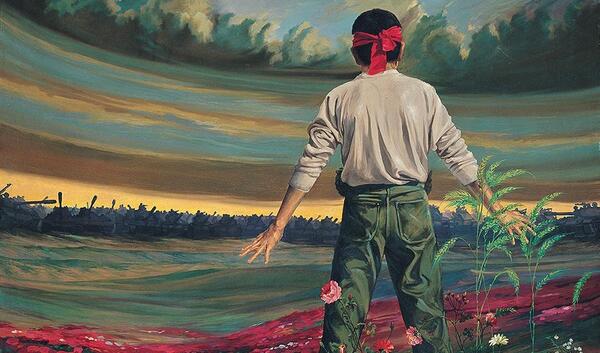 عکس حسین فهمیده نقاشی