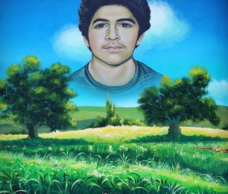 عکس حسین فهمیده نقاشی