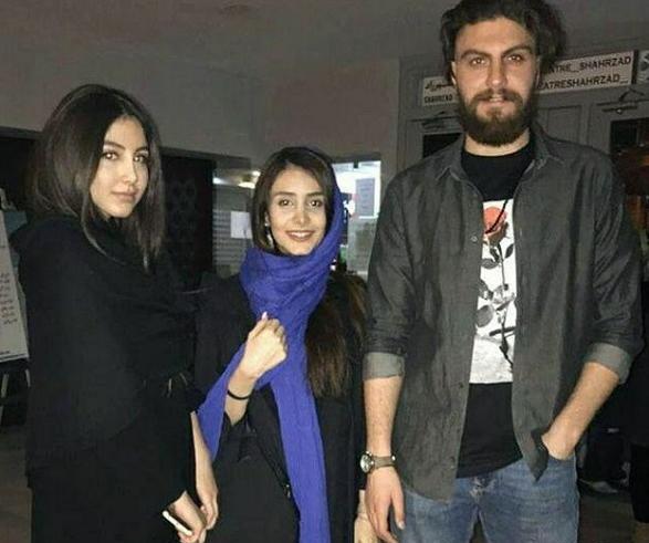 عکس امیر حسین فتحی و همسرش