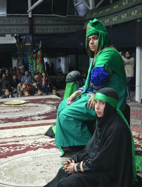 عکس حسین قربانی تعزیه خوان