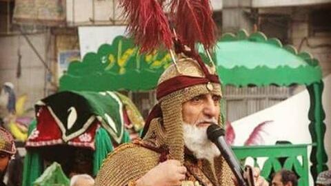 عکس حسین قربانی تعزیه خوان