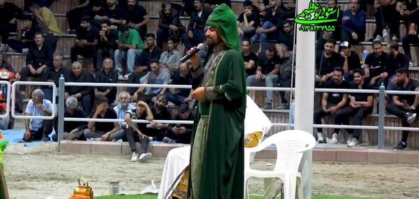 عکس حسین قربانی تعزیه خوان