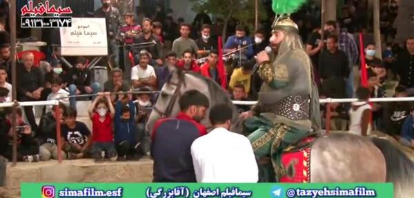عکس حسین قربانی تعزیه خوان