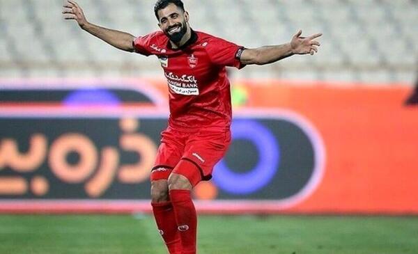 عکس حسین کنعانی در پرسپولیس