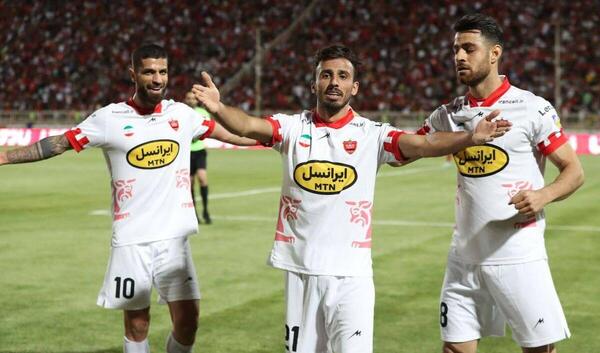 عکس حسین کنعانی در پرسپولیس