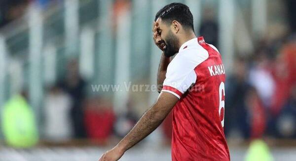 عکس حسین کنعانی در پرسپولیس