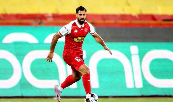 عکس حسین کنعانی در پرسپولیس